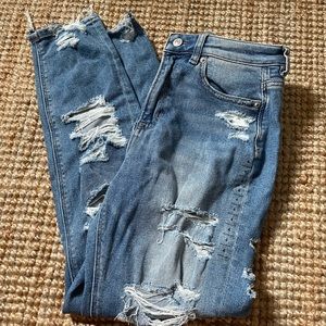 American eagle mom jeans